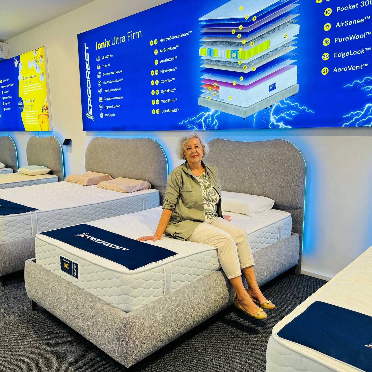 Vzmetnica Ergorest Ionix